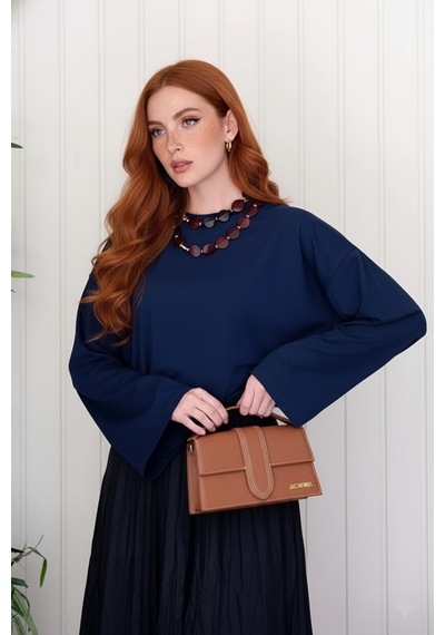 Unika Boutique Kadın Tesettür Body Lacivert