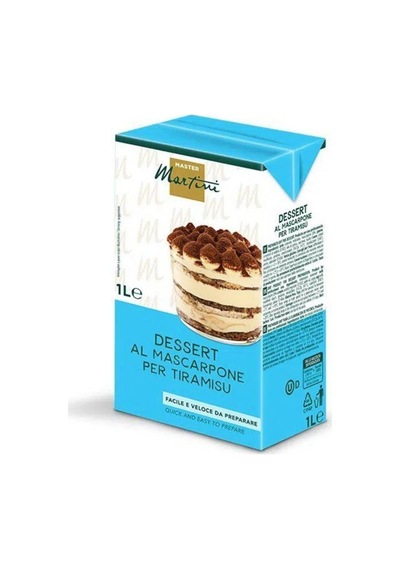 Master Martini Mascarpone Krema 1 Kg Profesyonel İtalyan Usulü Tatlı Ve Pasta Kreması