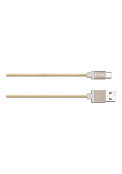 Philips Uyumlu Dlc2518G Micro Usb - Örme Şarj & Data Kablosu