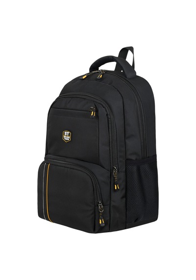 Seventeen Unisex Suya Dayanıklı Çok Bölmeli Laptop, Okul Ve Günlük Kullanım Sırt Çantası 4904 Siyah-sarı