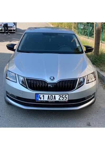 Sts Oto Aksesuar Skoda Superb Mk3 2015-2021 Batman Yarasa Ayna Kapağı Piano Black Abs Plastik (01)