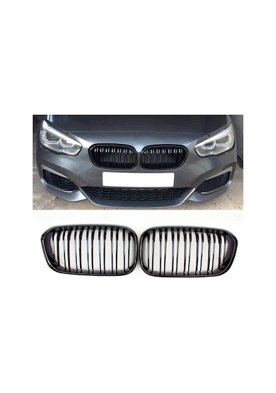 Bmw 1 Serisi F20 Ön Panjur Böbrek 2015-2018 Arası Uyumlu
