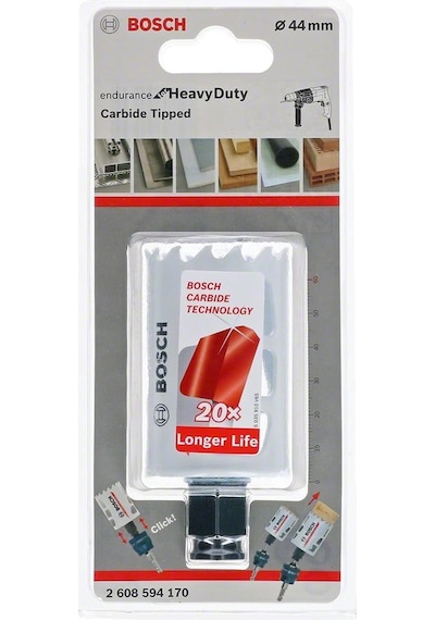 Bosch Endurance For Heavy Duty Panç 44 mm Carbide Delik Açma Testeresi - 2608594170