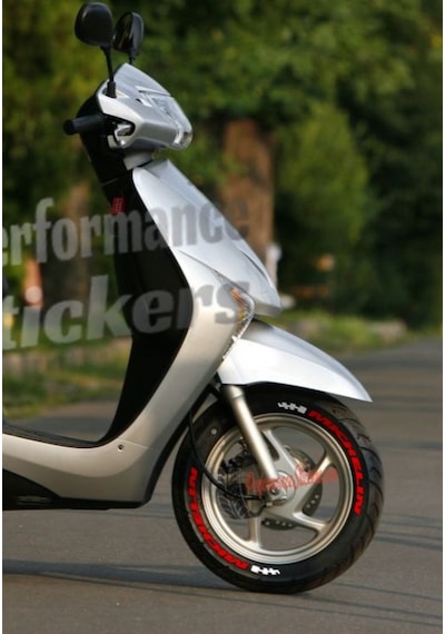 Michelin Scooter Lastik Yazısı Lastik Stiker 10-14inç Arası Uygun
