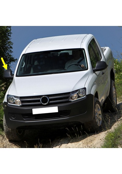 Vw Amarok 2010-2016 Sağ Dış Ayna Üst Kapağı Siyah 2h0857528b