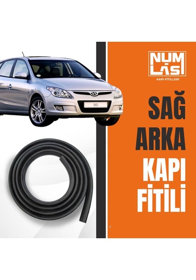 Hyundai İ30 2007-2012 Sağ Arka Kapı Fitili-a Kalite-numlas-nm6222