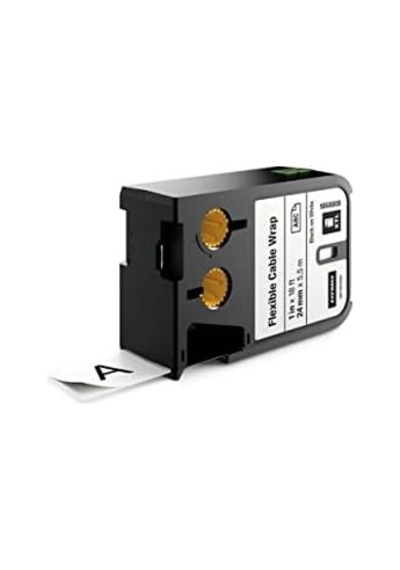 Dymo Xtl Esnek Naylon Kablo Etiketi,24 Mmx5,5 M,byz/syh