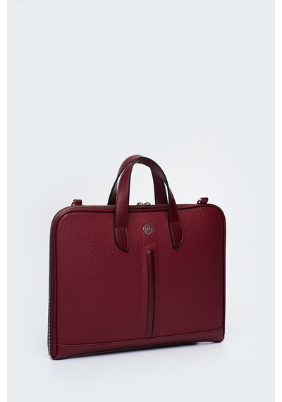 Mussen Laptop Evrak Çantası Macbook Neo Air Pro 13 - 14 İnç Bordo
