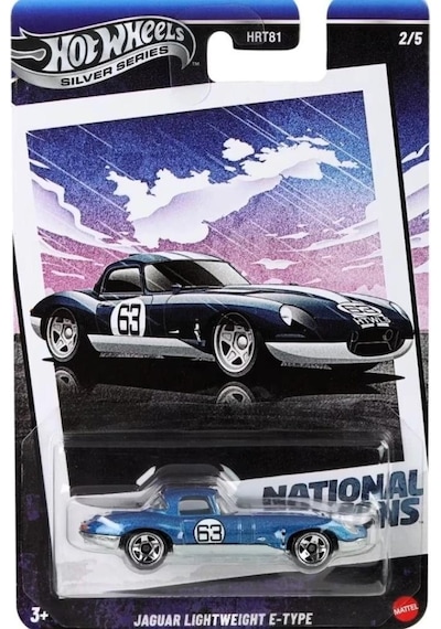 Hot Wheels Sılver Serıes Arabalar Özel Seri Jaguar Lıghtweıght E-type Hrt81 - Jby90 Turuncu