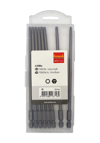 Ceta Form T30 x 150 MM Torx Uçlu Bits Uzun Cb8159