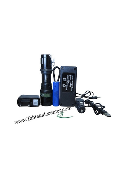 Watton Wt-012 Şarjlı El Feneri Çok Renkli