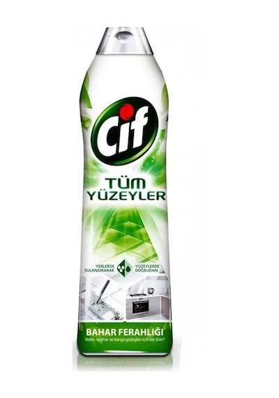 Cif Jel Temizleyici Tüm Yüzeyler Bahar Ferahlığı 16 x 750 ML