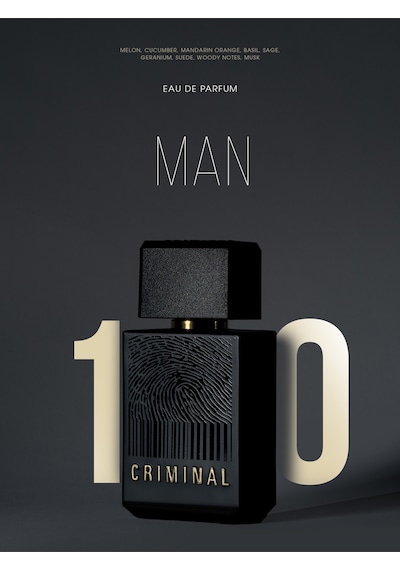 Criminal Man 10 Edp 50 ml Erkek Parfüm