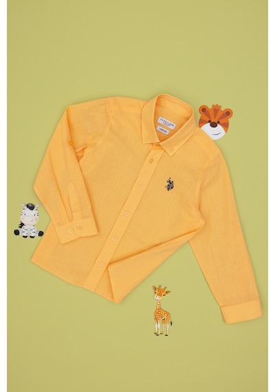 U.s. Polo Assn. Erkek Çocuk Kavun Gömlek Basic 50306583-vr202 Kavun U.s. Polo Assn. Erkek Çocuk Kavun Gömlek Basic 50306583-vr202 Kavun