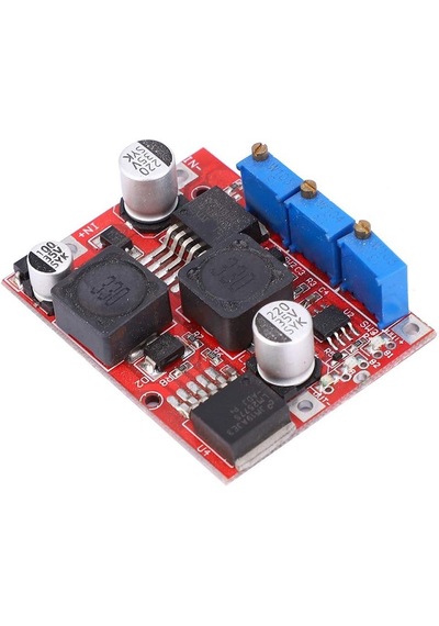 Dc-dc Ayarlı Voltaj Yükseltici-düşürücü Kartı Lm2577 + Lm2596