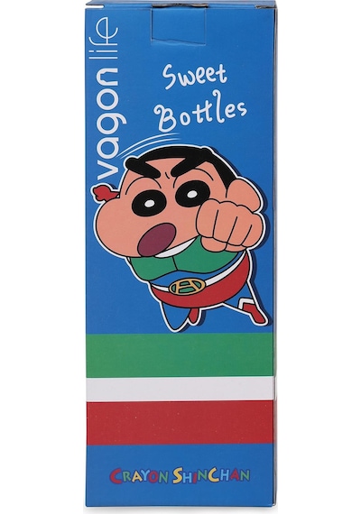 Vagonlife Crayon Shinchan Tritan Pipetli Matara 500 Ml - Mavistandart Mavi