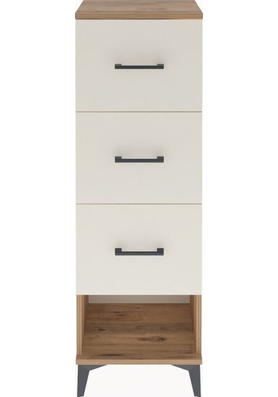 Arges Dolap 3 Çekmeceli 44x30x134 Çam-aytaşı Atlas Çam