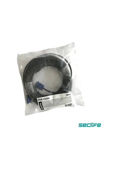 Seclife SLV-VG20 VGA Kablo 20 M