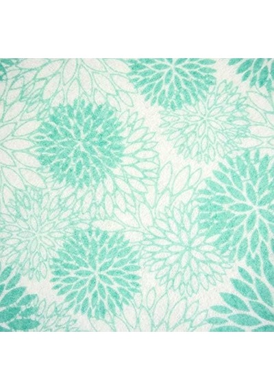 Dıı Buzdolabı & Raf Astar Koleksiyonu Yapışkan Olmaz, Kesilmiş, Makinede Yıkanabilir, 12x20, Aqua Dahlia, 2 Adet
