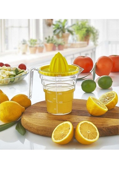 Ölçülü Narenciye Sıkacağı, Limon Portakal Sıkacağı, 500 Ml Plastik Diğer
