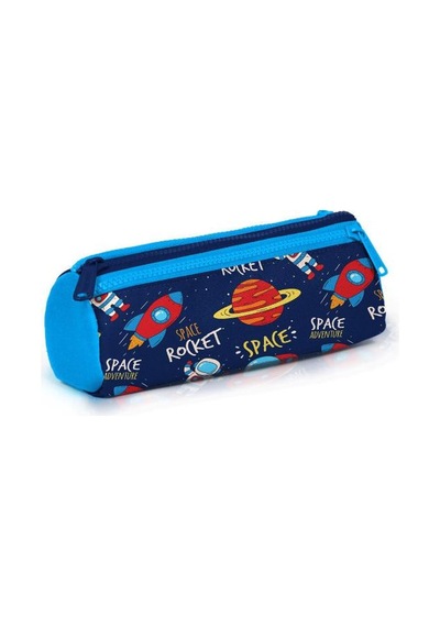 Coral High Kids Lacivert Mavi Uzay Desenli 3 Lü Okul Çanta Seti Set0123470 Çok Renkli