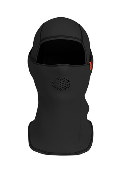 Kids Pro Balaklava Baskılı Su İtici Özellikli Dwr Snowboard Kayak, Motosiklet, Bisiklet Kar Maskesi Siyah