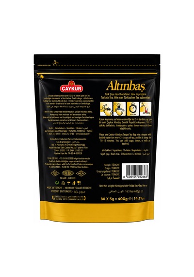 Çaykur Altınbaş Demlik 80 X 5 Gr X 6 Paket