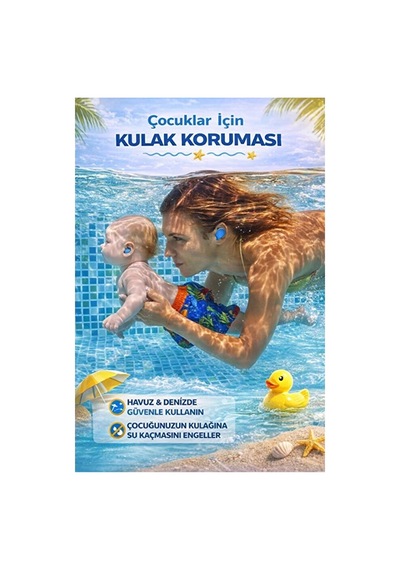 Buğz Silikon Kulak Tıkacı - 6'lı Özel Kutulu - Su Geçirmez Ve Gürültü Önleyici