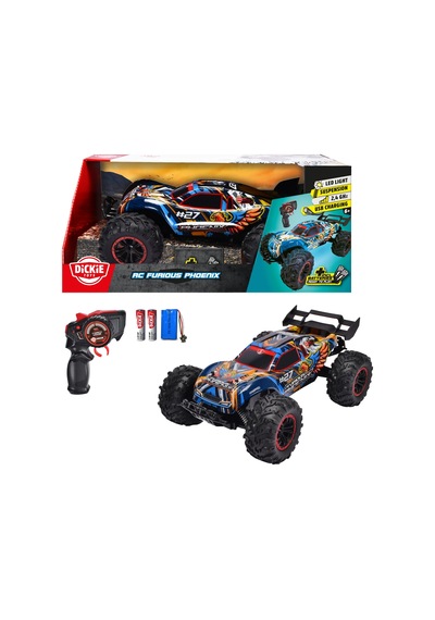 Dickie Rc Furious Phoenix 1:10 Uzaktan Kumandalı Araba Çok Renkli
