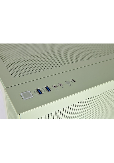 Thermaltake View 380 850w 80+ Gold Argb Usb 3.2 Matcha Green Atx Mid Tower Kasa Ca-3z2-85mewe-00