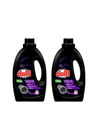 Dalli Siyah Çamaşırlar İçin Sıvı Çamaşır Deterjanı 1,1 Lt 20 Yıkama 2'li Set Set
