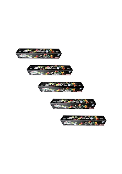 Point Şeffaf Mutfak Rulo Streç Film Folyo - 45 Cm. X 250 Metre - Gıdaya Uygun - 5 Paket