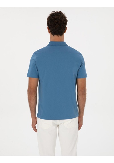 Pierre Cardin Erkek Mavi Tişört 50310158-vr036 Mavi