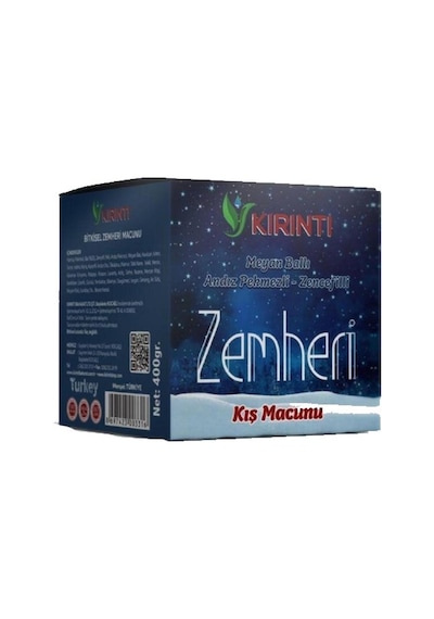 Kırıntı Meyan Ballı Andız Pekmezli Zencefilli Zemheri Kış Macunu 400 G