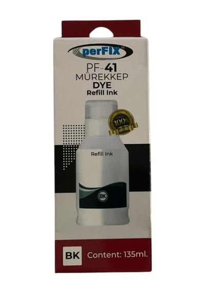 Perfıx Canon Pf Gı-41b Siyah Dye Şişeli Mürekkep 135ml