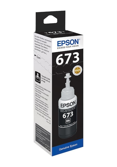 Epson T6731 Black Siyah Şişe Mürekkep T67314A