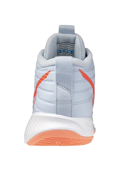 Mizuno Wave Momentum Pro Mıd Kadın Voleybol Ayakkabısı Mavi Çok Renkli