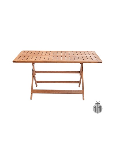 Efe-Garden Efe Garden 6 Kişilik Ahşap Masa Takımı (359604721) Ceviz