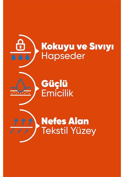 Large Emici Külot 30 Lu 4 Paket 120 Adet L