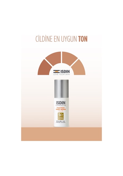 Isdin Fotoprotector Fusion Water Magic Repair Color SPF50 50 ML