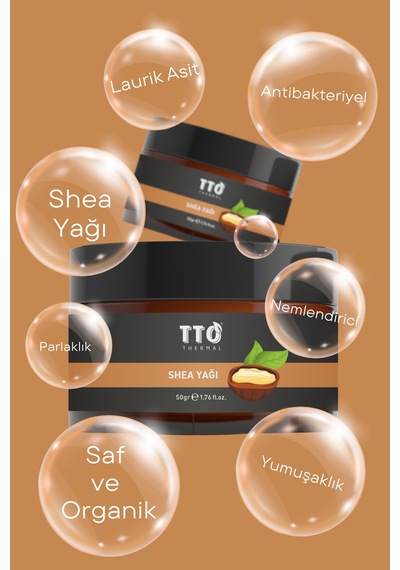 Tto Thermal Shea Yağı – Yoğun Nemlendirici ve Cilt Onarıcı Doğal Yağ 100 Ml