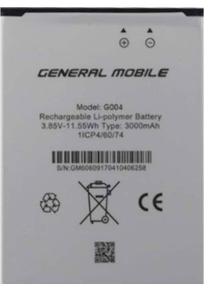 Senalstore General Mobile Discovery Gm6/gm6 Life Pil Batarya