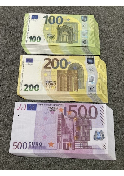 150 Adet Karışık Euro 100-200-500 Euro Geçersiz Eğlence Oyun Ş.