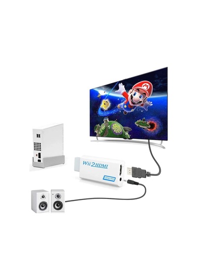 Ancheyn Nintendo Wii İçin Hdmı Tv Kablo Çevirici Dönüştürücü Adaptör 4542