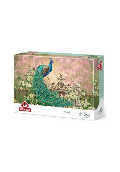 Tavus Kuşu 260 Parça Puzzle Standart