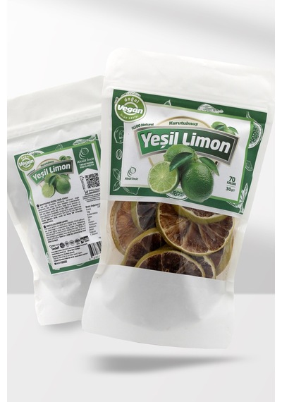 Kurutulmuş Yeşil Limon