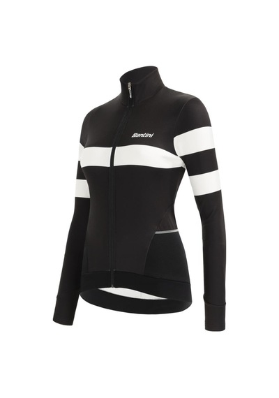 Santini Coral Bengal Kadın Termal Kışlık Bisiklet Forması 2w216175coralbeng Siyah