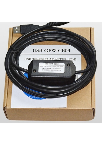 Usb-gpw-cb03 Plc Uyumlu Programlama Kablosu Proface Gp Hmı Dokunmatik Ekran Panel Dijital