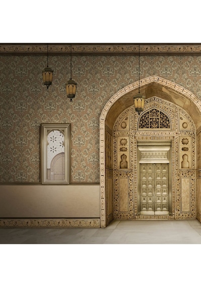Damask Rich Ornament Wallpaper Duvar Kağıdı, Ephes 6808-4, 10,60 M²