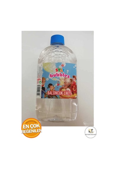 Şişede Köpük Çıkarma Suyu Baloncuk Sıvısı Köpük Tabancası Baloncuk Likiti 500 Ml - 3 Adet